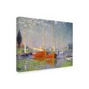 Trademark Fine Art -Claude Monet 'Argenteuil' Canvas Art - 4 of 4