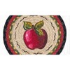 Earth Rugs Apple Printed Round Trivet 10"x10" - 3 of 3