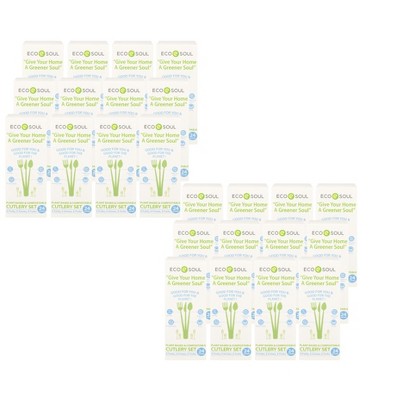 Ecosoul Cutlery Set - Case of 24/24 ct