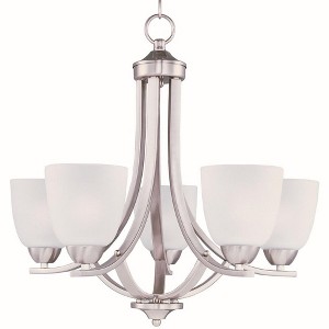 Maxim Lighting Axis 5 - Light Chandelier in  Satin Nickel - 1 of 2
