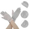 Unique Bargains Women's Embroidery Floral Sunblock Mittens 1 Pair - 2 of 4