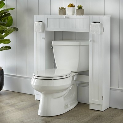 target behind toilet storage
