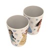 Zak Designs 2pk 10oz Princess Melamine Bamboo Tumbler Set - 3 of 4