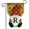 Briarwood Lane Fall Garden Flag 12x18 For Outdoor Fall Gnome Burlap Monogram Letter R For Fall Garden Flag Flags For Outside - 2 of 4