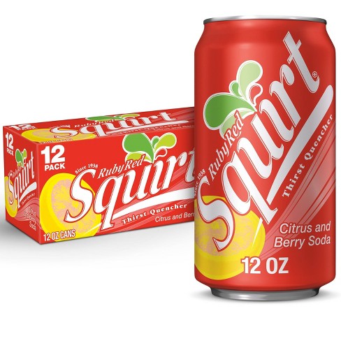 Squirt Ruby Red Soda 12pk 12 Fl Oz Cans Target