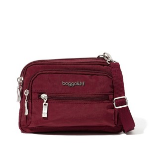 baggallini Women's Triple Zip Bagg Small Crossbody Bag - 1 of 4