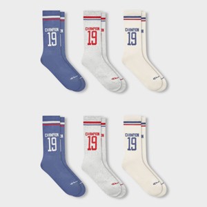 Champion Women's Nineteen 3pk Crew Socks - 1 of 4