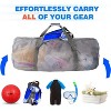 GSE Quick-Dry Mesh Sports Bag, Scuba Bag with Zipper for Diving Equipment, Gym Gear. - 4 of 4
