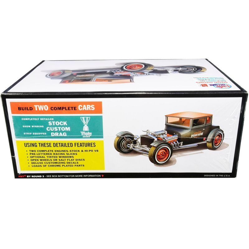 Skill 2 Model Kit 1925 Ford Model T "Chopped" Set of 2 pieces 1/25 Scale Model by AMT, 2 of 5