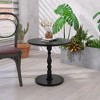 APRILSOUL23'' Accent Round Table, Round Side Table, Small Table for Small Spaces, Modern Accent Nightstand - 4 of 4
