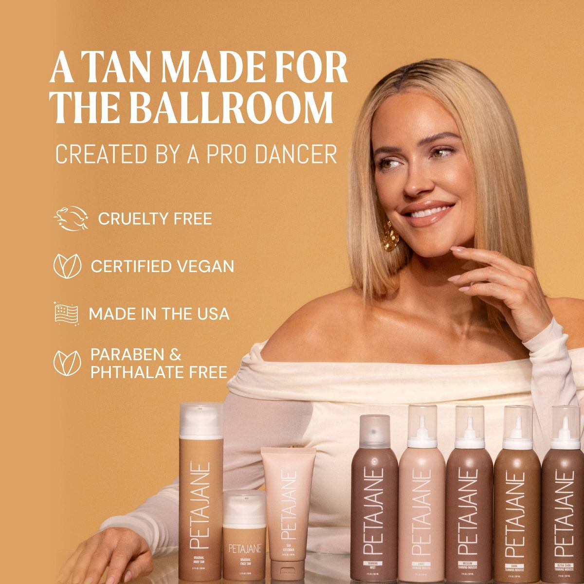 Peta Jane Beauty Self Tan Face Blending Brush - Beauty Studio - thumbnail 5
