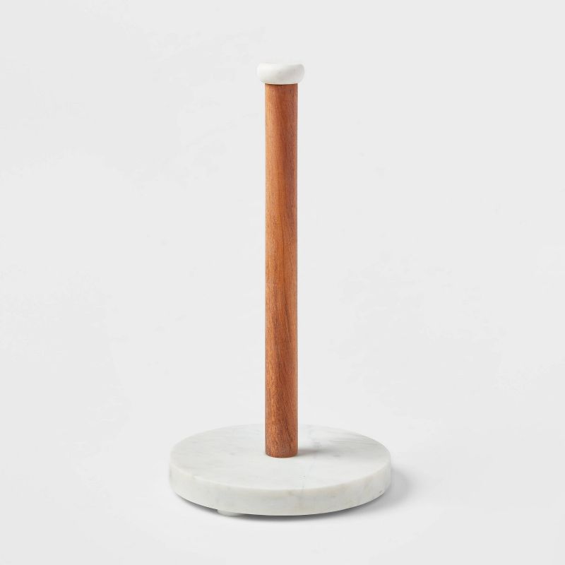 Marble Paper Towel Holder - Threshold&#8482;, 1 of 4
