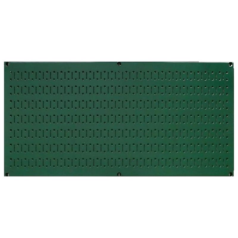 Wall Control 32"x16" Horizontal Modular Metal Pegboard Standard Tool Organizer for Garages and Sheds with Mounting Brackets, 3 of 7