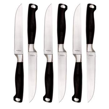 Berghoff Classico 7pc Stainless Steel Steak Knives, With Wood Case : Target