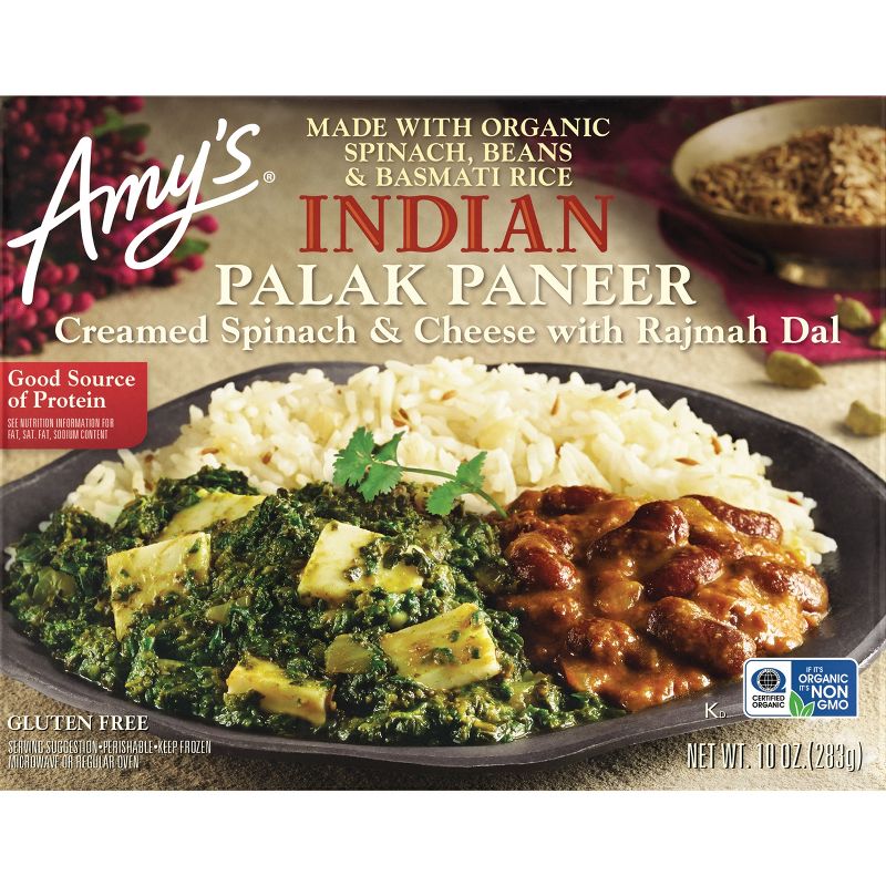 Amy&#39;s Gluten Free Frozen Indian Palak Paneer - 10oz, 5 of 6