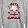 Boys' - Instant Message - See Ya On The Diamond Long Sleeve Graphic T-Shirt - 2 of 4