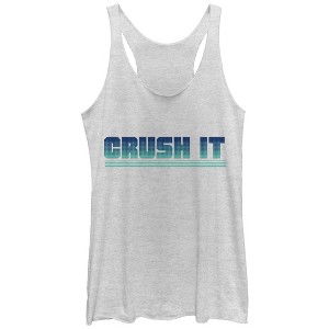 Women's CHIN UP Crush It Racerback Tank Top - 1 of 3
