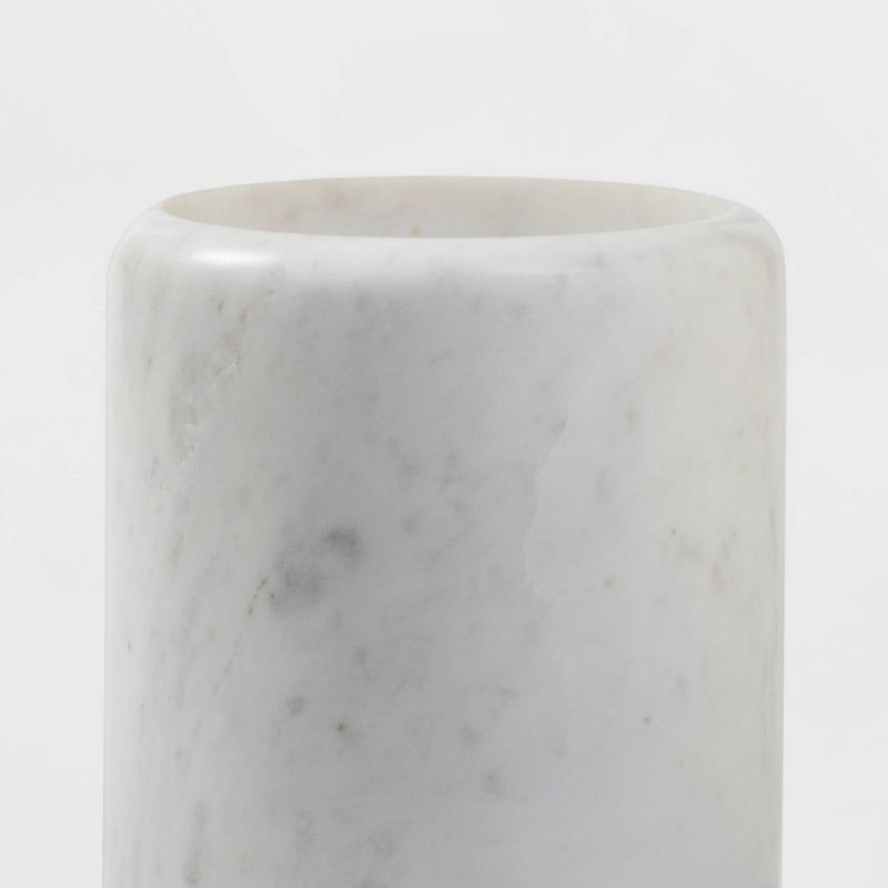 Marble Utensil Holder White - Threshold&#8482;, 3 of 6
