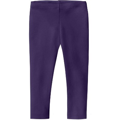 City Threads Girls 100% Cotton Soft Capri Leggings - USA-Made