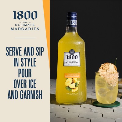 1800 Ultimate Pineapple Margarita Cocktail - 1.75L Bottle