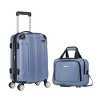 Rockland London Hardside Expandable Spinner Wheel Luggage Carry On Suitcase - 2 of 4