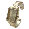 Olivia Pratt Square Face with Rhinestones Bangle Women Watch - 2 of 3