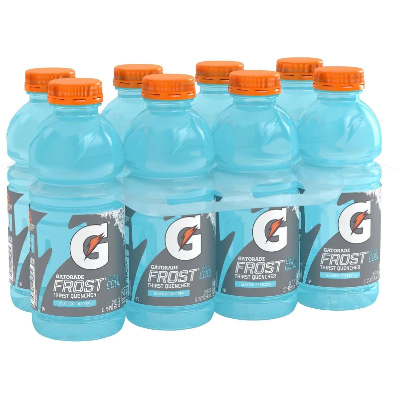 Gatorade Frost Glacier Freeze Sports Drink - 8pk/20 fl oz Bottles, 2 of 8