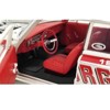 1964 Dodge 330 "Ramchargers" White with Red Graphics and Stripes Limited Edition to 504 pieces 1/18 Diecast Model Car by ACME - 3 of 4