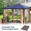 Aoodor 6Pcs Polycarbonate Greenhouse Panels, Waterproof, UV Protected Reinforced Twin-Wall Clear Sheets for Durability - 3 of 4