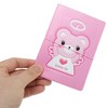 Unique Bargains Bears Angel Passport Holder Pink 1 Pc - 3 of 4
