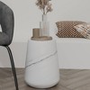 LeisureMod Modern Side End Table Glint Series - 4 of 4