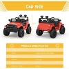 coucheta 12V Kids Ride on Truck Car with Parent Remote Control, Electric Off-Road Toy Car with Bluetooth, 3 Speed Mode and LED Lights,Battery Powered - 2 of 4