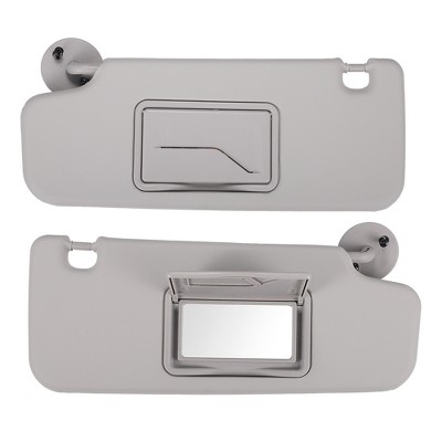 Unique Bargains Sun Visor for Chevy Sonic 12-16 Left Right Side Sunvisor W/O Sunroof Light 1 Pair