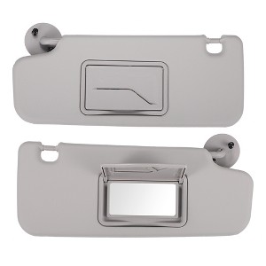 Unique Bargains Sun Visor for Chevy Sonic 12-16 Left Right Side Sunvisor W/O Sunroof Light 1 Pair - 1 of 4