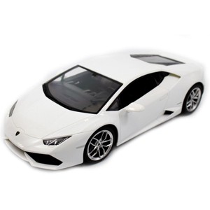 JuzToys Remote Control Car, 1:24 RC Car Lamborghini Huracan Sport Car (White) - 1 of 2