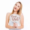Big Dot of Happiness Rose Gold - 2025 Graduation Party Photo Booth Props Kit - 20 Count - 4 of 4