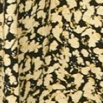 black yellow ditsy floral