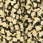 black yellow ditsy floral