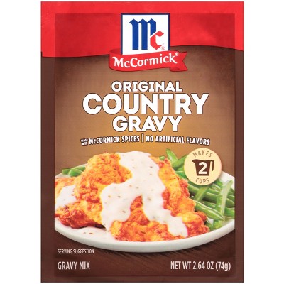 McCormick Original Country Gravy Mix - 2.64 oz