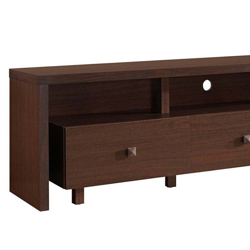 Techni Mobili TV Stand for TVs up to 70&#34; Brown - Hickory, 3 of 10