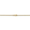 Black Bow Jewelry 2mm 10k Yellow Gold Solid Cable Chain Necklace - 4 of 4