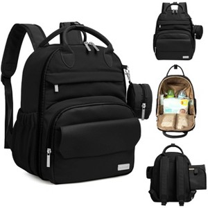 KeaBabies Diaper Bag Backpack Comes with Portable Changing Pad, Baby Bag for Mom, Baby Travel Essential - 1 of 4