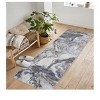 Soft Modern Abstract Boho Area Rug, Washable Non-Slip Faux Wool Vintage Carpet for Living Room & Bedroom,Handmade Machine Washable Rug - 4 of 4
