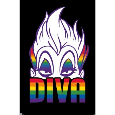 Trends International Disney - Ursula - Diva Unframed Wall Poster Prints