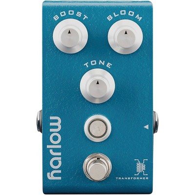 Bogner Harlow V2 BOOST + BLOOM With Transformer Guitar Effects Pedal Blue