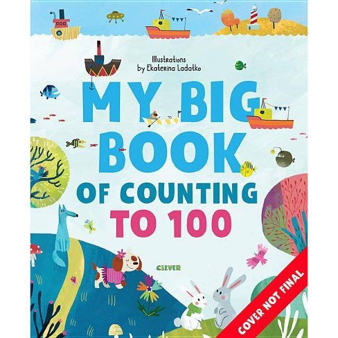 The Big Book Of Counting To 100 Clever Big Books Boardbook - 