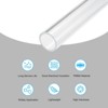Unique Bargains Lamp and Lantern Water Cooling System Acrylic Rigid Round Pipe Clear 10" - 3 of 4