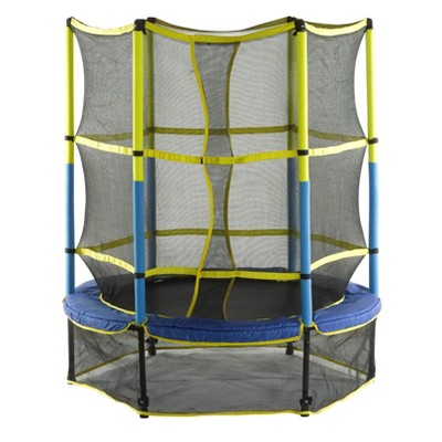 UpperBounce 55" Kid-Friendly Trampoline with Enclosure Set