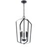 Millennium Lighting Ivey Lake 5 - Light Chandelier in  Matte Black - 3 of 4
