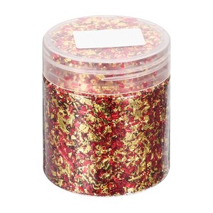 Unique Bargains Shiny Nail Resin DIY Crafts Jewelry Making Metallic Foil Flakes - 1 of 4